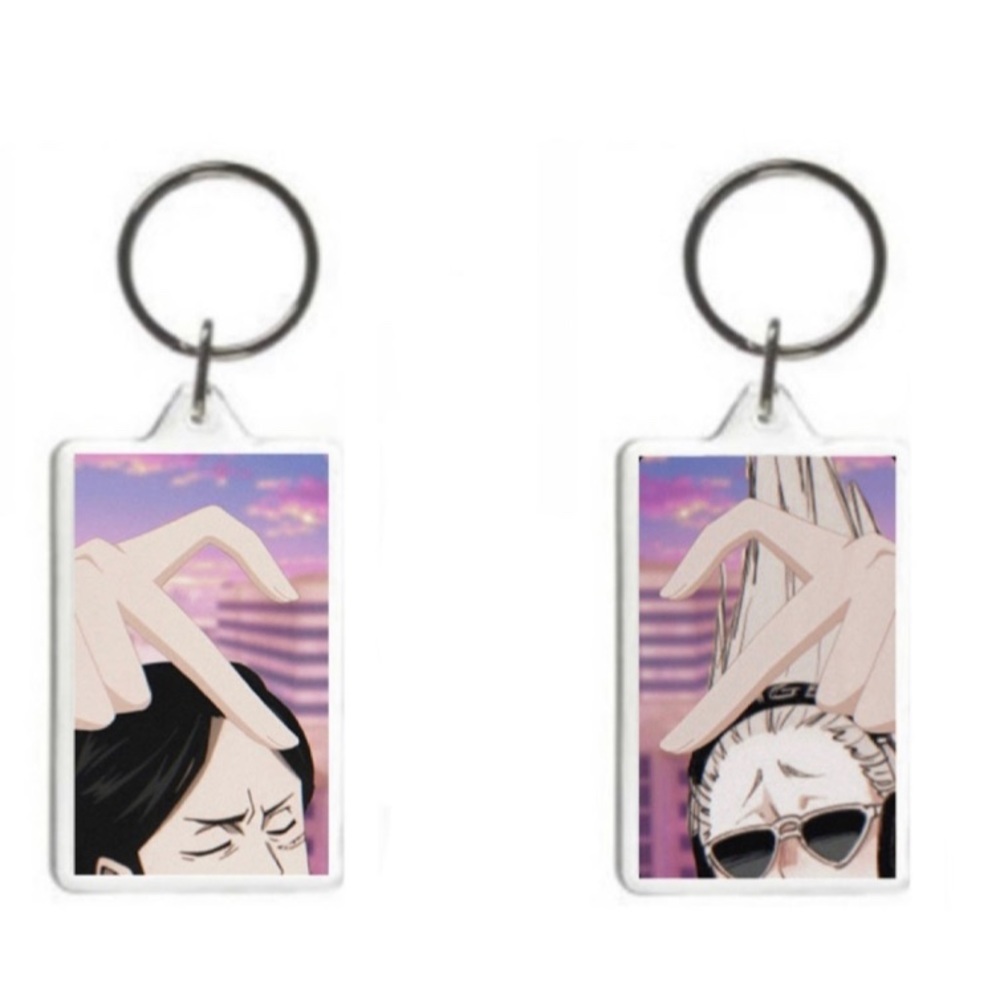 Anime Matching Friendship Inspired Keychain.
